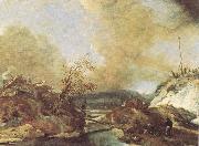 WOUWERMAN, Philips Dune Landscape qet oil painting artist